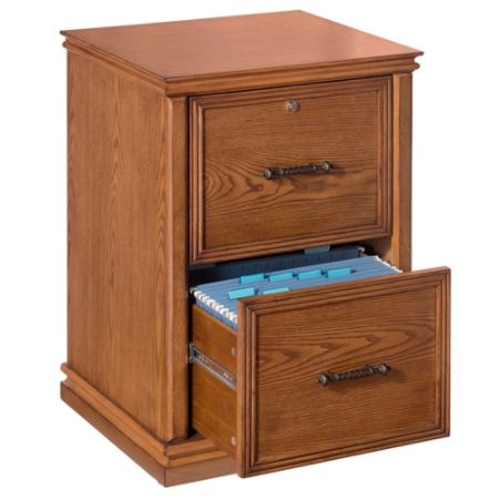 Realspace Premium Wood File Cabinet 2 Drawers 30 H x 21 W ...