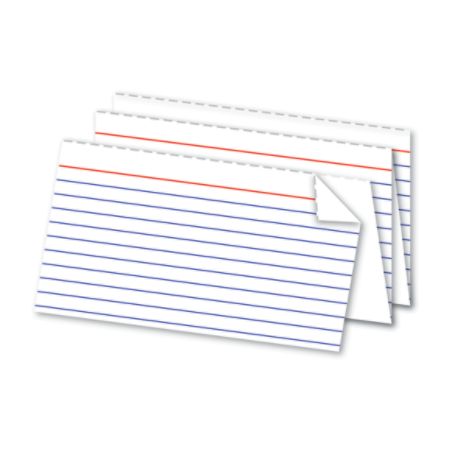 perforated depot office cards brand pack ruled officedepot