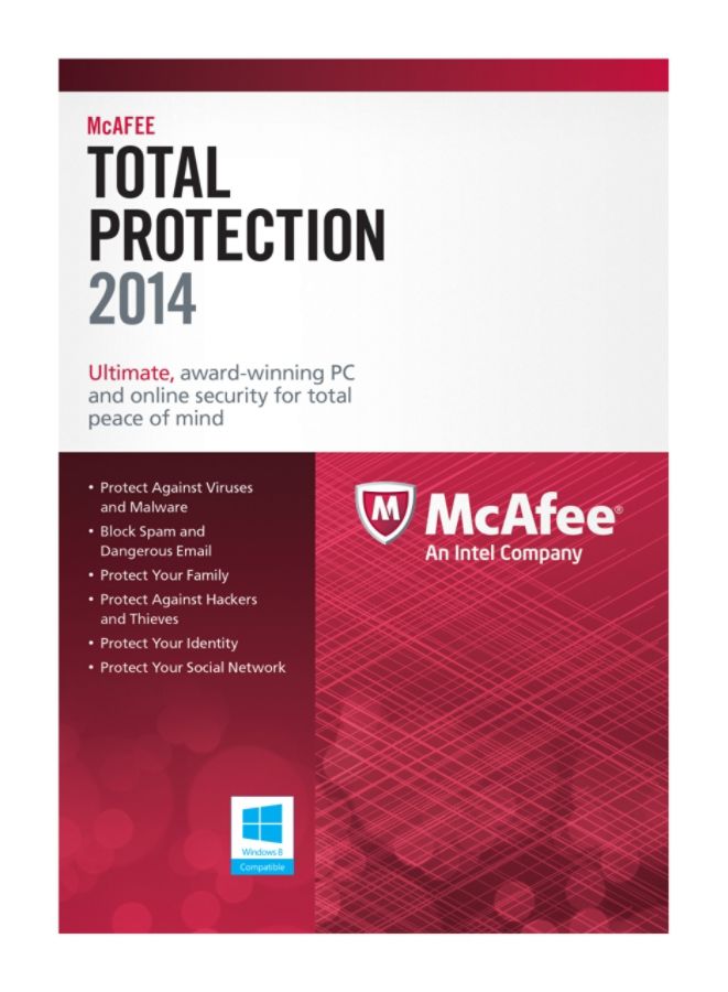 McAfee Total Protection 2014 For 3 PCs ECard By Office Depot & OfficeMax