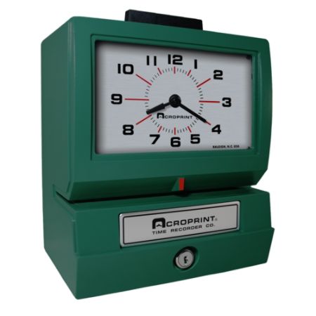 Acroprint 125NR4 Time Clock - Office Depot