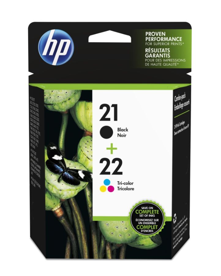 Картридж hp 21 какие чернила