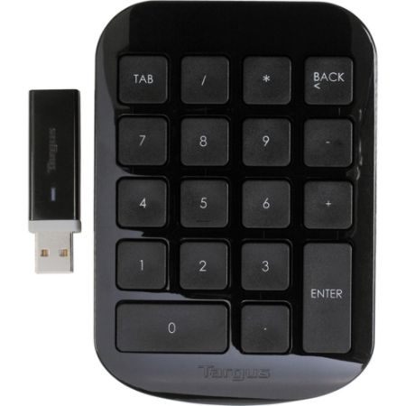 Targus Wireless Numeric Keypad blackgray by Office Depot & OfficeMax