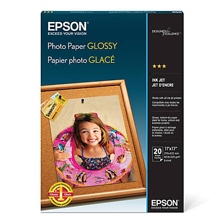 paper glossy epson pack sheets bluedogink