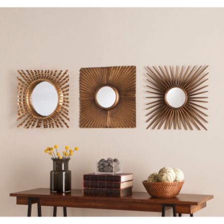 mirror decorative piece gold enterprises southern square antique mirrors walmart modern decor lansbury midcentury accent mid officedepot larger