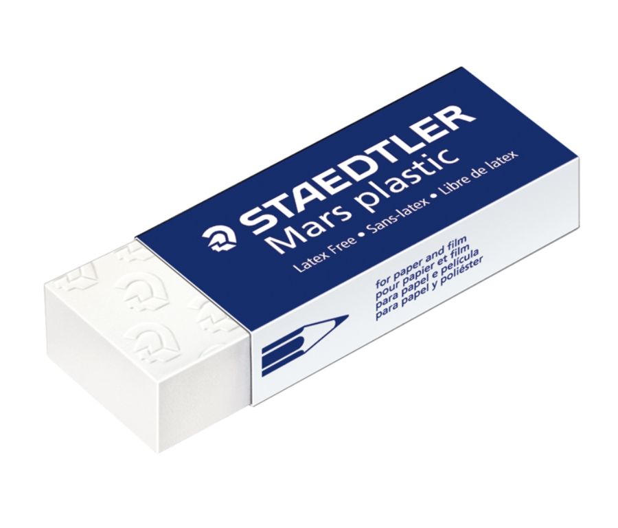 Staedtler Mars Plastic Erasers, 4/Pack