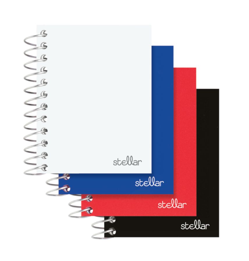 Office Depot Brand Mini Stellar Spiral Poly Notebook 2 12 X 4 College ...