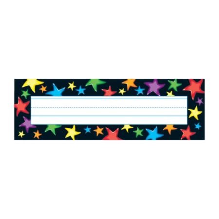 Trend Desk Toppers Name Plates Gel Stars 2 78 X 9 12 Multicolor