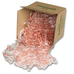 Spangler Mini Red And White Peppermint Candy Canes 0.15 Oz 500 Per Pack ...