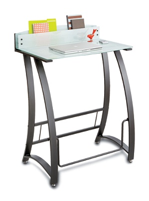 Safco Xpressions Stand Up Desk Black Office Depot