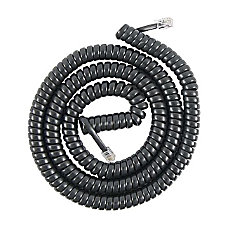 Computers/tablets & Networking Computer Cables & Connectors Ge Telephone Handset Receiver Cord Phone Cable Extra Length Home Office 25ft