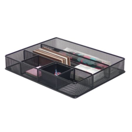 Brenton Studio Metro Drawer Organizer Black Office Depot