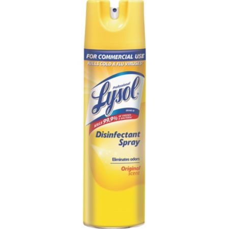 Lysol Professional Disinfectant Spray Original Scent 19 Oz. Case Of 12 ...