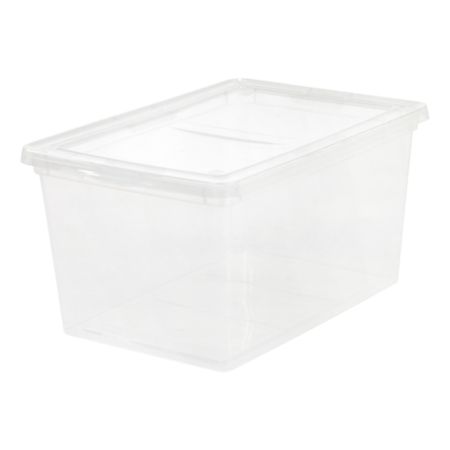 Office Depot Brand Storage Box With Snap On Lids 58 Quart 12 18 H x 16