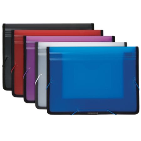 depot office expanding polyurethane basic brand wallet assorted expansion letter colors