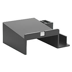 OfficeMax Bevel Phone Stand 4 34 x 12 x 10 Black by Office Depot ...