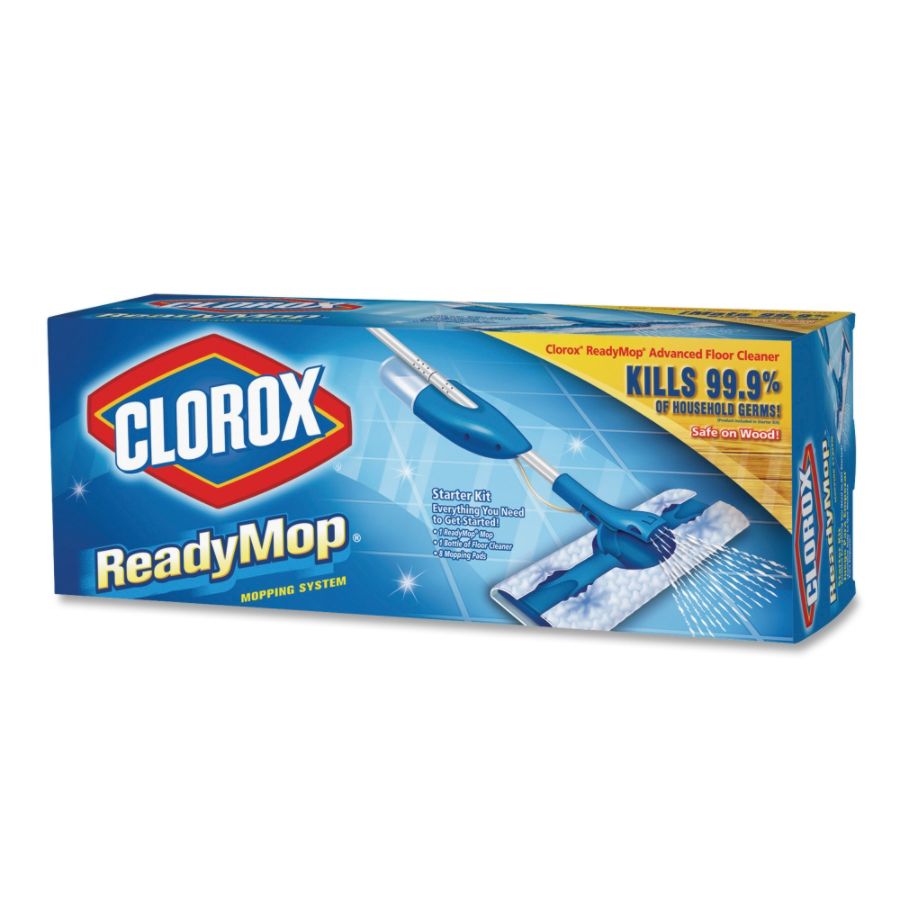 clorox ready mop dual spray flip mop