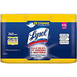 Disinfecting Wipes 6 Pack 7 x 8 110 Wipes