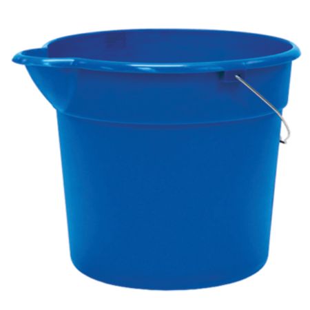 United Solutions Plastic Utility Pail 18 Qt Blue by Office Depot ...