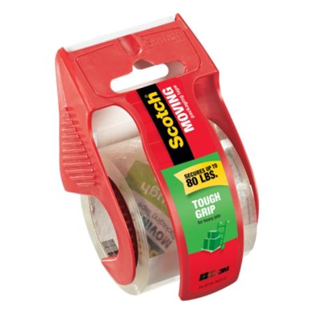 Scotch Tough Grip Moving Packing Tape 1.88 x 22.2 Yd. Clear by Office ...