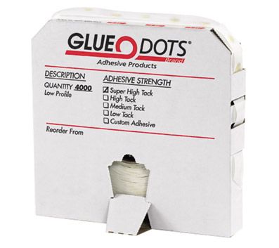 Glue Dots 12 High Tack Medium Profile Pack Of 4000 by Office Depot ...