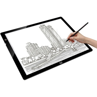 Adesso Cyberpad P2 12 X 17 Led Light Tracing Pad Acrylic Office