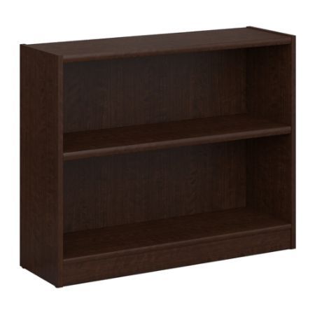 Bush Furniture Universal 2 Shelf Bookcase Mocha Cherry ...