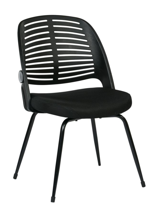 Ave Six Tyler Visitor Chair Black Item 147734