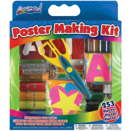 ArtSkills 40percent Recycled Poster Making Kit by Office Depot & OfficeMax