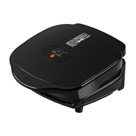 George Foreman 2 Serving Classic Plate Grill Black by Office Depot ...