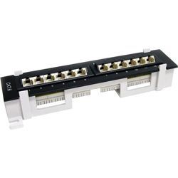 StarTech 12 Port 1U Wall Mount Cat 6 110 Patch Panel by fice