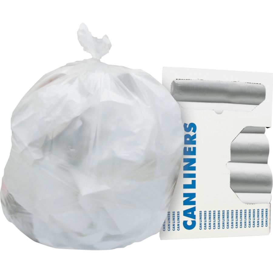 Heritage Standard High Density Coreless Roll Liners 56 gal - 43" Width x 48" Length x 0.67 mil (17 Micron) Thickness - High Density - Natural - High-density Polyethylene (HDPE) - 200/Carton - Can