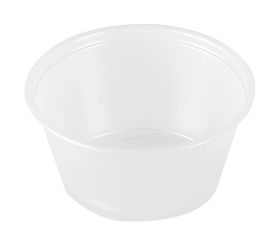 Solo Cups B1223825 2 oz Plastic Dart SCCB200N Souffle & Portion Cups - 2500 per Case