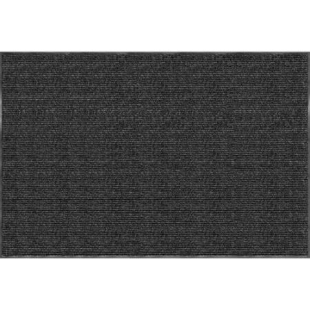 Realspace Tough Rib Floor Mat 4 X 6 Charcoal Office Depot