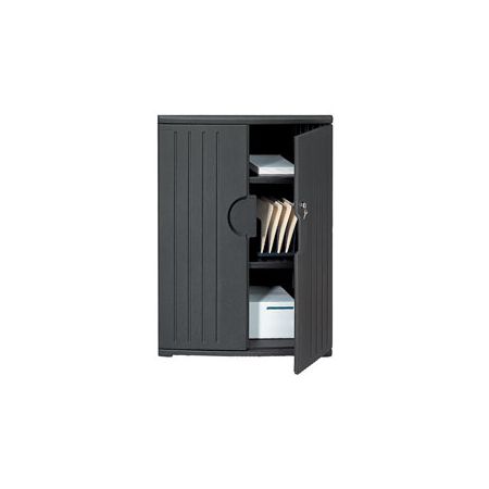 Iceberg Officeworks Storage Cabinet 46 H X 36 W Black Office Depot