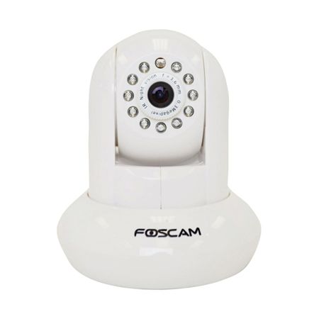 Foscam PanTilt Wireless IP Indoor Camera With IR Filter White by Office ...