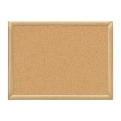 OfficeMax 6 x 4 Oak Finish Cork Boards by Office Depot & OfficeMax