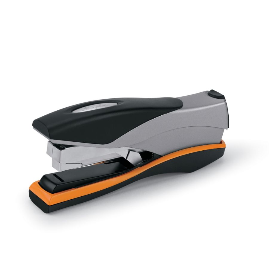 Swingline Optima 40 Desk Stapler Silverblackorange Office Depot