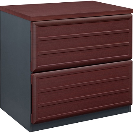 Ameriwood Home 30 W Lateral 2 Drawer File Cabinet Cherry Office