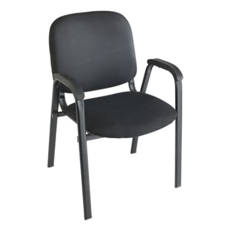 Realspace Stacking Guest Chair Black - Office Depot