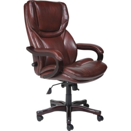 Serta Executive Big And Tall Office Chair Eco Conscious Bonded