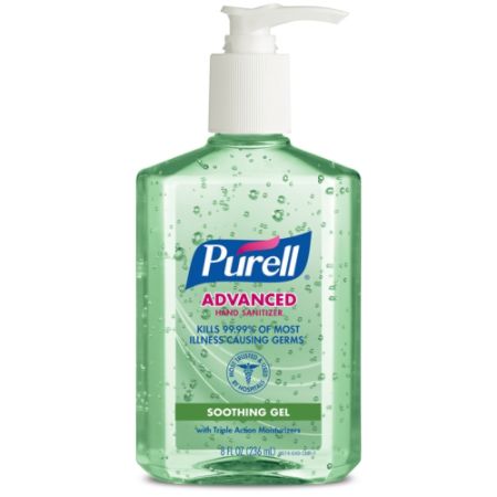 Advanced Hand Sanitizer Pump 8oz Aloegreen Office Depot