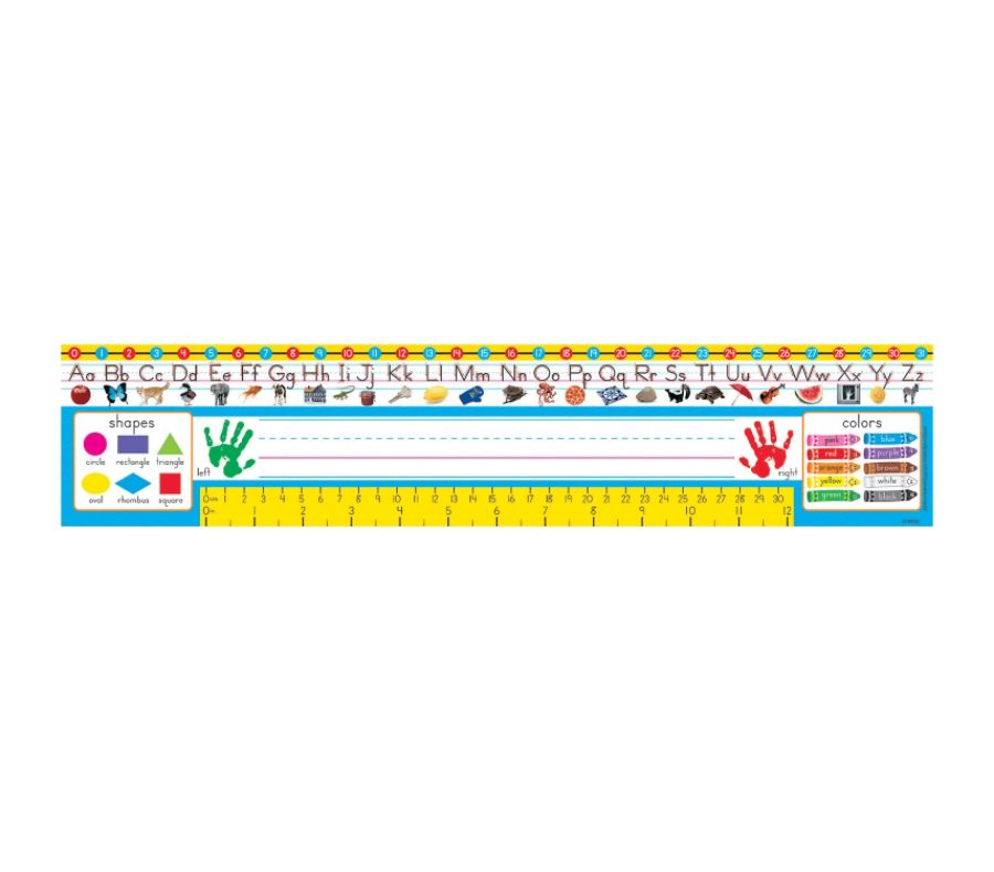 Trend Desk Toppers Reference Name Plates Zaner Bloser 3 34 X 18