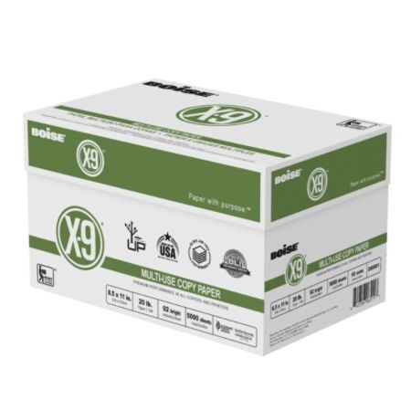 Boise X 9 Copy Paper White 5000 Sheets Office Depot