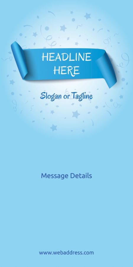 Custom Vertical Banner Blue Banner Office Depot