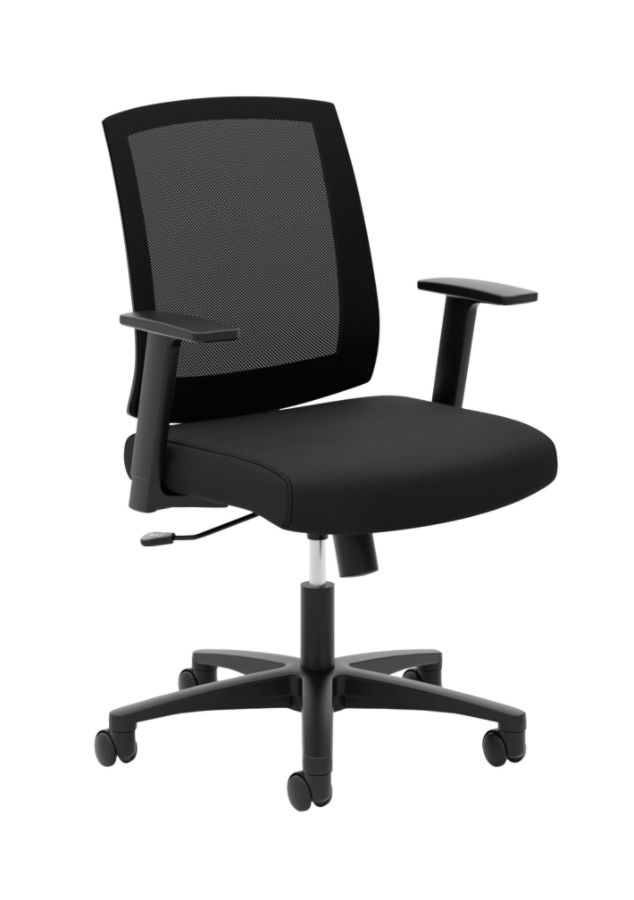 Torch Mid Back Mesh Office Chair Black - HON