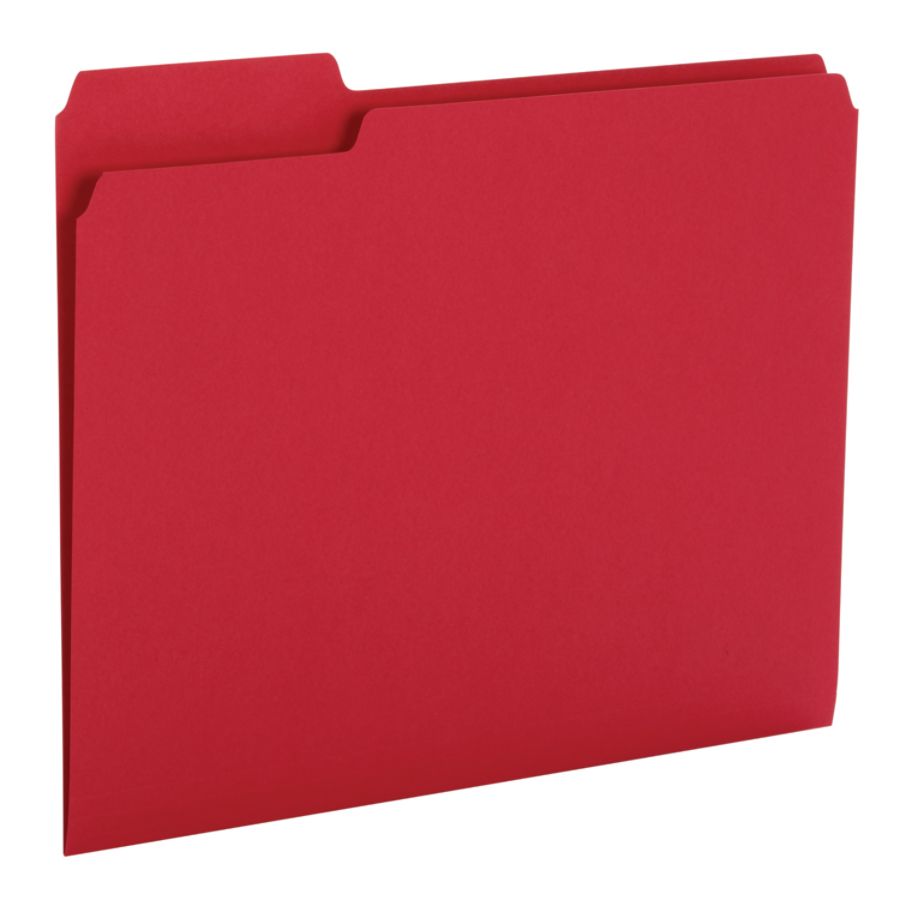 Office Depot Brand Heavy Duty Top Tab File Folders 34 Expansion 8 12 X ...