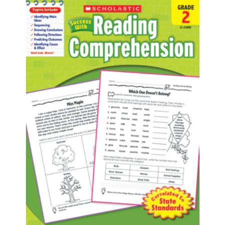 Scholastic Success With Reading Comprehension Workbook Grade 2 - Office ...