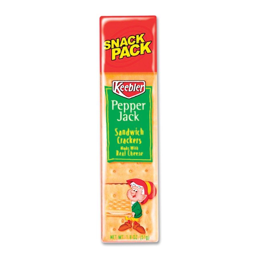 UPC 030100511571 product image for Keebler� Pepper Jack Cracker Snack Packs, 1.8 Oz, Box Of 12 | upcitemdb.com