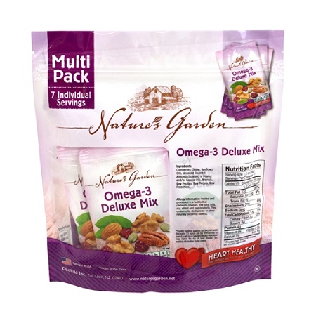 Natures Garden Omega 3 Deluxe Mix 1 2 Oz 7 Count 6 Pack Office Depot
