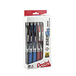 Pentel 12pk EnerGel RTX Retractable Liquid Gel Pen Assorted Colors